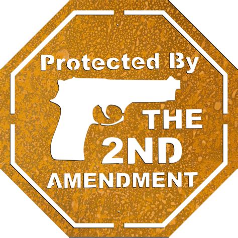 Protected By The 2nd Amendment Handgun Chrgngo