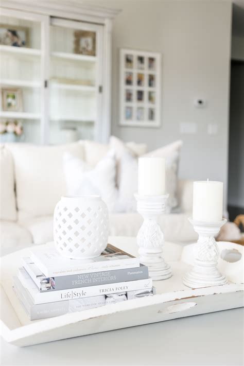 Try these coffee table decorating ideas + styling tips to always create a beautiul display on your table or ottoman, any time of year! Coffee Table Decor and Tray Ideas | Decorating Your Coffee ...