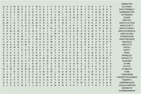 The Word Search Is Shown In Black And White With Words That Appear To