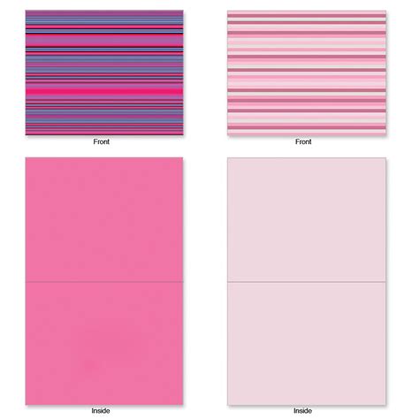 Order envelopes for your greeting cards and invitations at desktop supplies. M2034 TRUE STRIPES: 10 Assorted Blank Note Cards w/Matching Envelopes. | eBay
