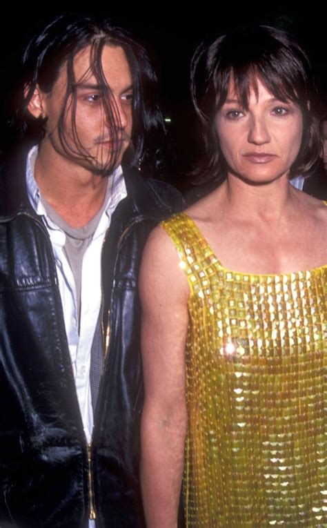 Johnny Depp And Ellen Barkin From They Dated Surprising Star Couples