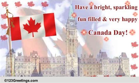 Happy Canada Day Folks Free Canada Day Ecards Greeting Cards 123 Greetings