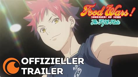 Food Wars The Fifth Plate Anime Trailer Youtube