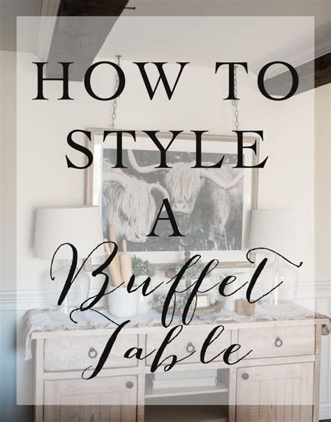 You will find out how to add class and elegance to a stylish buffet table and make it look and taste amazing. How to Style a Buffet Table - Lynzy & Co.