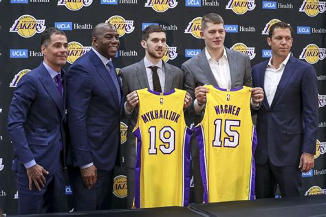 Hits four triples off bench. Lakers News: Moritz Wagner, Svi Mykhailiuk On Playing ...