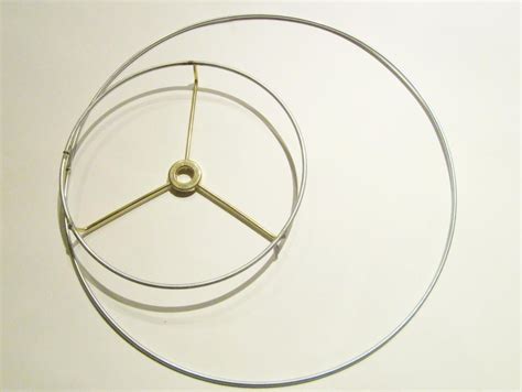 We recommend the use of 9 wide at top, 17 wide at bottom and 12 down the slope of the shade. Lamp Shade Hardware Lampshade Washer Top Fittings and ...