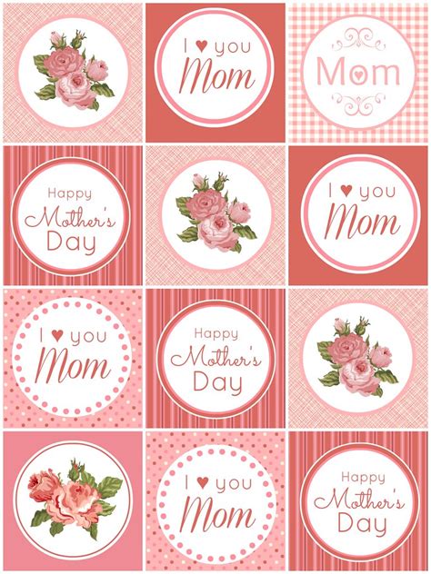 To make the mother's day cupcake topper flags, click on the link(s) below, then click file > save as or print. Mother's Day Cupcake Toppers | www.lovebakesgoodcakes.com ...