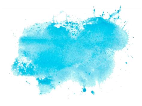 7 Light Blue Watercolor Splash Background 