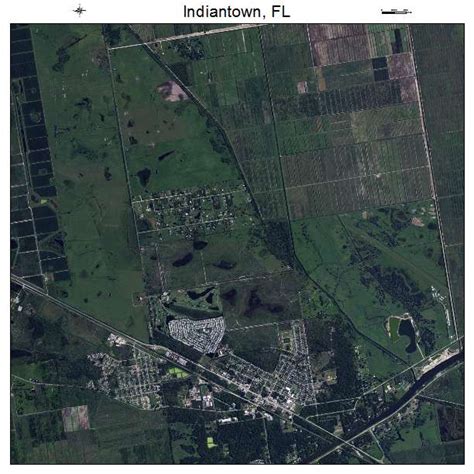 Aerial Photography Map Of Indiantown Fl Florida