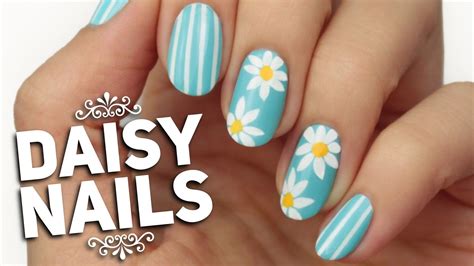 Pin By Sophie On Floral Nails Daisy Nails Daisy Nail Art Nail Art