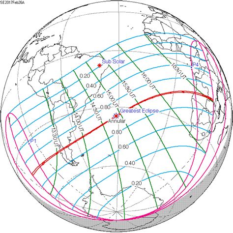 Gerhana matahari cincin, yaitu ketika puncak gerhana dimana piringan bulan hanya menutup sebagian piringan matahari. Serba-serbi Gerhana Matahari Cincin 26 Februari 2017 ...