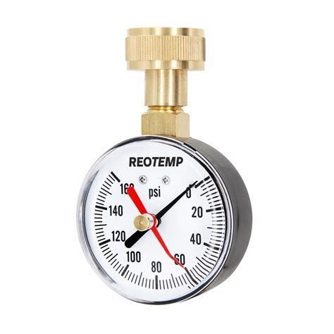 Home Water Pressure Test Gauge Reotemp Instruments
