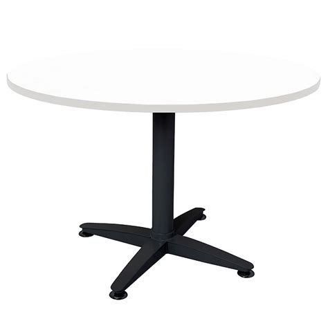 Smart Round Meeting Table Base Black No Table Top Value Office