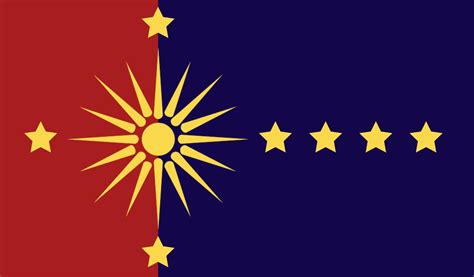 It was created by miroslav grčev and was adopted on 5 october 1995. Republic Of Greater Macedonia Concept Design : vexillology