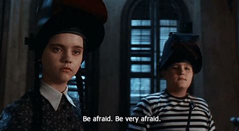 Be Afraid Christina Ricci  Find And Share On Giphy