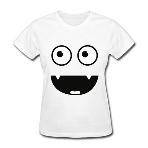 Custom Slim Fit T Shirt Womens Funny Vampir Monster Cool Pics Tshirts Women Discounttshirt