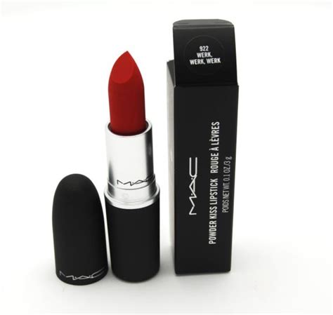 Mac Powder Kiss Lipstick 100 Authentic Werk Werk Werk 773602564026 Ebay