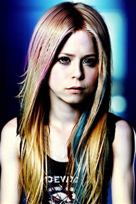 Dopamine Girl Avril Lavigne Naked Perfect Face High Quality Face 64k Cyberpunk Yex5ab2g9xd