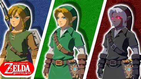 How To Get All Classic Link Outfits In Breath Of The Wild