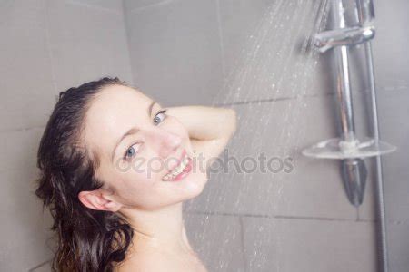 Girl In Shower Stock Photo IgorVetushko 173512272