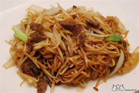 For example, a chicken dish can usually be altered into a pork, beef, a shrimp if you start cooking a steamed white rice dish first before preparing the stir fry, your dinner can be done in 25 to 30 minutes. Beef Stir-fry rice Noodles | Rice noodles stir fry, Rice noodles, Stir fry
