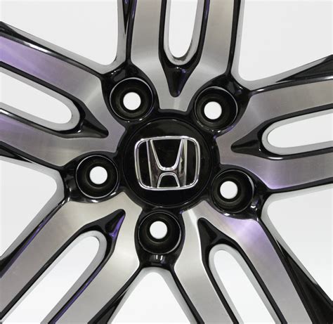 19 Wheel Honda Accord 2016 2017 Factory Oem 64083 Black Machine San