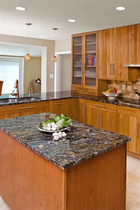 Kitchen Backsplash Ideas Dark Granite Countertops Black Granite