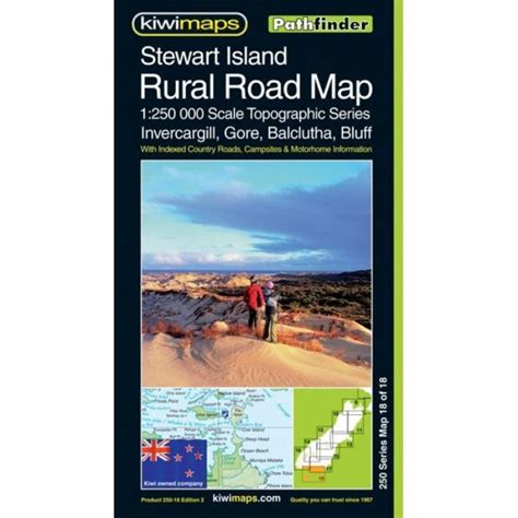 18 Stewart Island Rural Road Map Nz Geographica