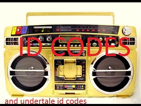 If you are looking for more roblox song ids then we recommend you to use bloxids.com which has over 125,000 songs in the database. roblox UNDERTALE ID CODES - YouTube