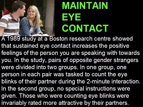 I Trust I Can Maintain Eye Contact