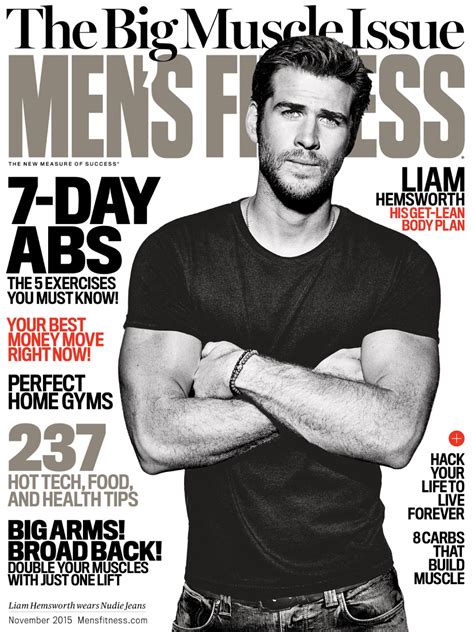 Liam Hemsworth Protagoniza La Portada De Men S Fitness Magazine Nuevo Photoshoot Real Or Not