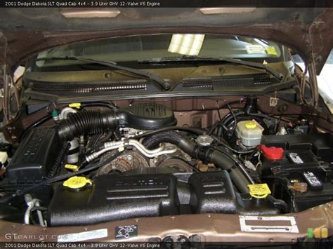 39 Liter Ohv 12 Valve V6 Engine For The 2001 Dodge Dakota