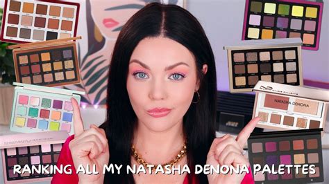Ranking All Of My Natasha Denona Palettes YouTube