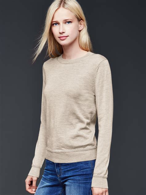 Merino Crewneck Sweater Gap