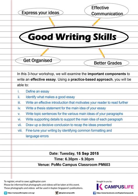 Improve Essay Writing Skills English