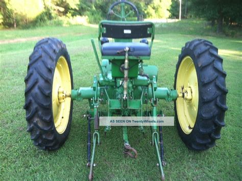 1949 John Deere Farm Tractor B Model Antique 3 Point Hitch And Pto