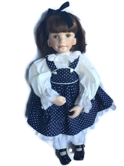Doll Jill Hamilton Collection 1993 Vintage Doll Numbered Blue Dress