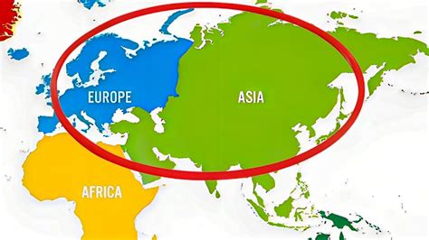 Why Are Asia And Europe Separate Continents Despite Being Connected