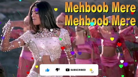 Mehboob Mere Love Song Sushmita Sen Sunidhi Chauhan And Karsan