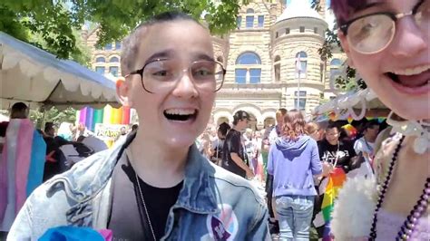 My First Pride Parademeeting Some Fans Youtube