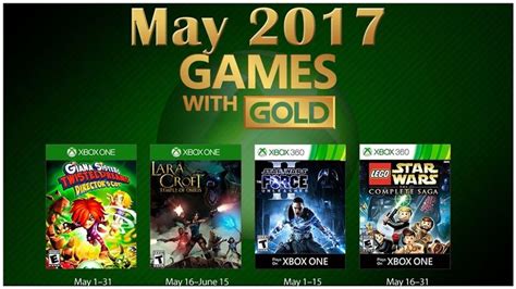 Xbox Live Games With Gold May 2017 Xbox Live Xbox Games