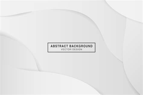 Premium Vector Abstract White Gradient Color Curve Background With