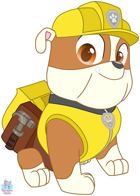 Rubble Paw Patrol Vector 4 By Rainboweeveede On Newgrounds