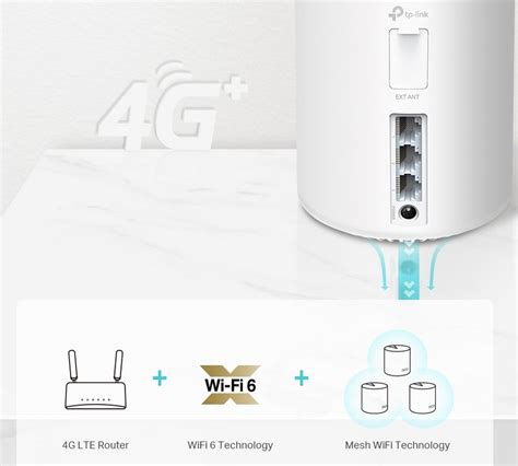 Tp Link Deco X20 4g 4g Ax1800 Whole Home Mesh Wi Fi 6 Router