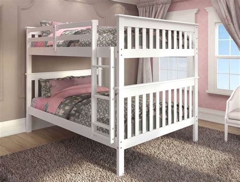Rustic white bedroom furniture a lovely bedside table Kids Bunk Beds - Snow White Girls Bedroom Furniture