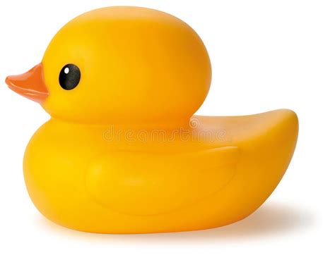 Yellow Rubber Bath Duck Toy Stock Photo Image Of Children Childs
