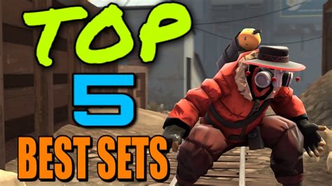 Tf2 Top 5 Best Pyro Cosmetic Sets Youtube