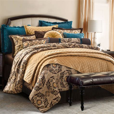 Hiend Accents 4 Pc Loretta Bedding Set Super Queen Multi Walmart