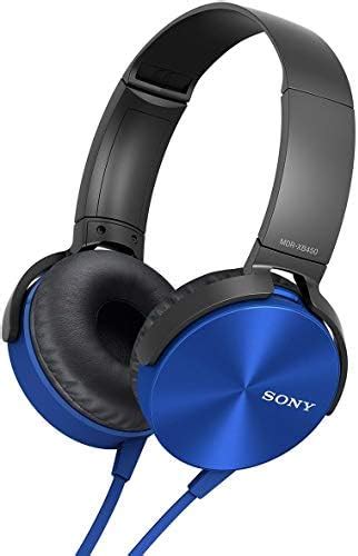 Sony Mdr Xb450 Wired On Ear Headphone Without Mic Blue