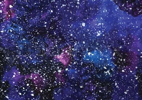 Starry Sky Watercolor At Explore Collection Of